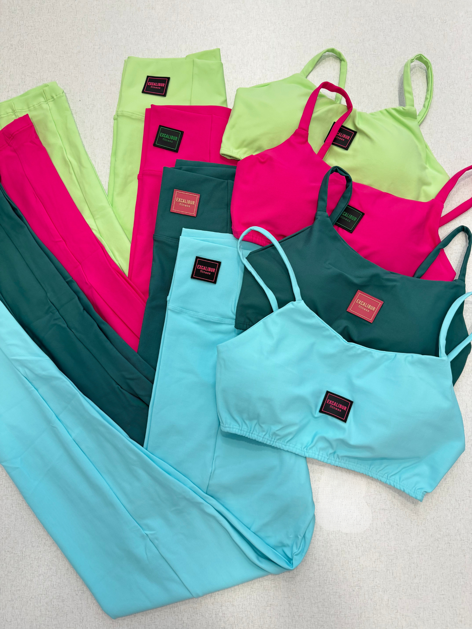Conjunto de legging Dulce poliamida premium várias cores