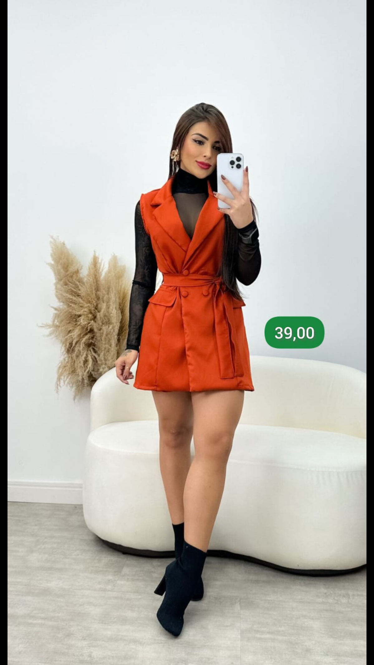 Macaquinho alfaiataria Joelma