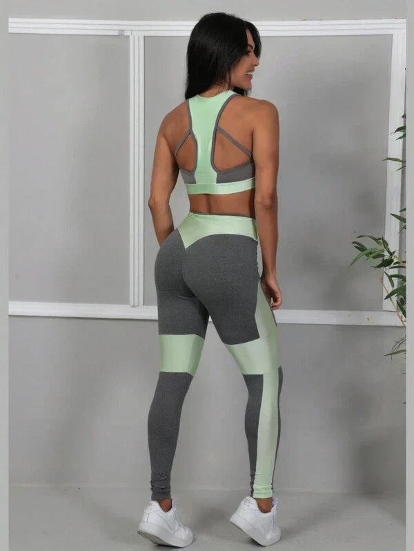 Conjunto Fitness Empina Bumbum (Calça+top) Roupa de Academia