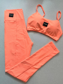 Conjunto de legging Dulce poliamida premium várias cores